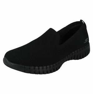 LADIES GO WALK SMART BELIEVE 124296 CASUAL SLIP ON MESH TRAINERS SKECHERS - Picture 1 of 13