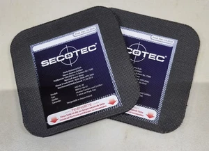 SECOTEC®-SK III A Kl.3 VPAM-Platten f. schußsichere Weste, kugelsicher 150x150 7 - Bild 1 von 16