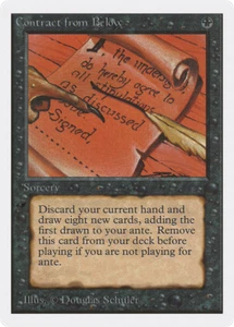 Contract From Below x 1 Unlimited Edition Excellent up to Near Mint MTG 4RCards - Picture 1 of 1