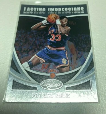 2018-19 Certified Lasting Impressions PATRICK EWING - Image 1 of 2