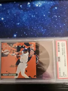 Studio Hit Parade Tony Gwynn 1996 #/5000 PSA 9 como nuevo - Imagen 1 de 2