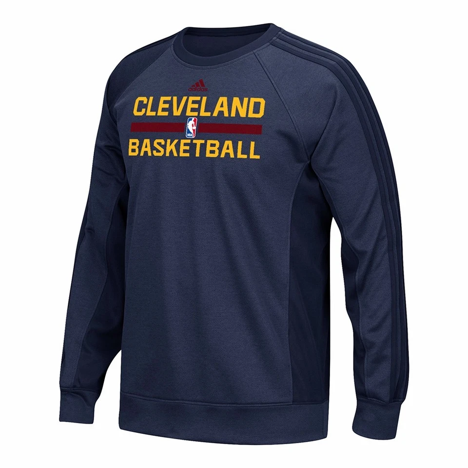 NBA Adidas Authentic On-Court Team Pre-Game Crew Neck Sweatshirt Men's - Image 1 of 1