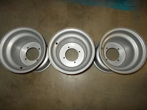 (3) Rims Wheels Honda TRX250 250ES Big Red Steel NEW Three - Picture 1 of 2