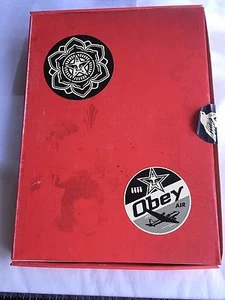 Shepard Fairey Obey Arkitip 51 Complete Set - Stencil And Signed Print Ltd Ed. # - Picture 1 of 7