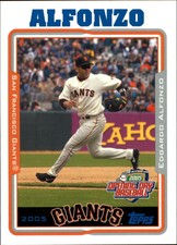 2005 Topps Opening Day San Francisco Giants Baseball Card #66 Edgardo Alfonzo