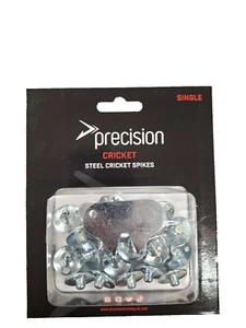 Precision 20 Metal Screw In Cricket Spikes with Spanner - Free P&P - Picture 1 of 1