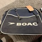 vintage boac airline bag 1960s Original Vintage Damaged Handle
