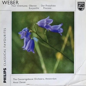 Weber Philips Classical Favourites Four Overtures rare Amsterdam Vinyl Record LP - Picture 1 of 4