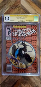 Amazing Spider-Man #300 CGC 9.4 Newsstand WHITE PAGES signed McFarlane 1st Venom - Picture 1 of 2