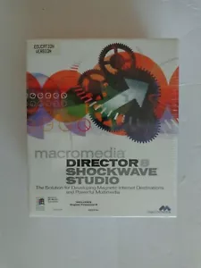 Macromedia Director 8 Shockwave Studio For Windows - Picture 1 of 6