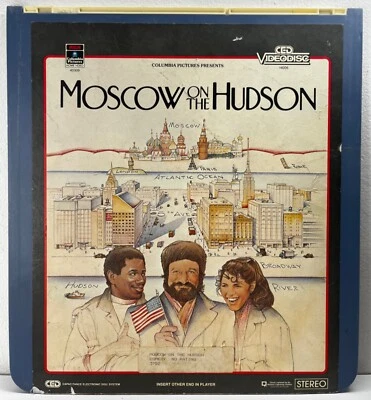 Moscow On The Hudson - CED SelectaVision Videodisc 1984 Comedy Robin Williams - Image 1 of 4
