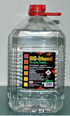 5 Liter Bioethanol,96% Bio Alkohol, Die Grüne Energie, Kamin Ethanol  • 22€