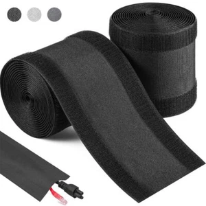DIY Teppich Cord Cover Stolpern verhindern Kabel verwaltung  Für Office Home - Bild 1 von 11