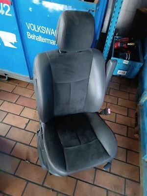 Renault Espace 4 IV JK Siège Du Passager Chauffage Alcantara Cuir Couture Rouge - Bild 1 von 4