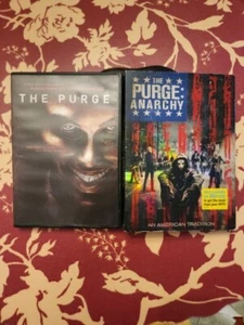 The Purge & The Purge Anarchy 2 DVD Set Ethan Hawke Thriller Violence - Picture 1 of 6