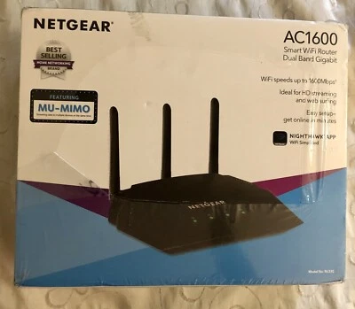 Netgear AC1600 Dual Band Gigabit Smart WiFi Router (R6330-1AZNAS) - Image 1 of 2