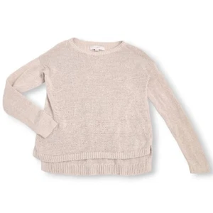 Ann Taylor Loft Jumper Ladies XS Beige Latte Knit Sweater Light Pullover Girls - Picture 1 of 8
