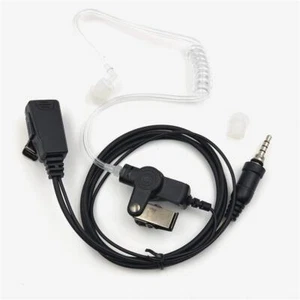 PTT MIC In-ear Earpiece Headset for Vertex VX-6E,VX-6R,VX-7E, VX-7R VX-120 - Zdjęcie 1 z 5