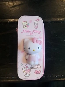 Hello Kitty Schminkkoffer, 2023 Sanrio Doppelreißverschluss leicht - Bild 1 von 7