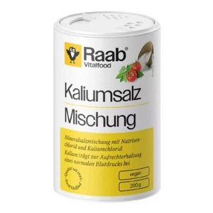 (23,75 EUR/kg) Raab Vitalfood Kaliumsalz Mischung 200g - Bild 1 von 1