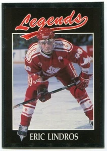 1991 Legends Sports Memorabilia Magazine #38 Eric Lindros Philadelphia Flyers - Picture 1 of 2