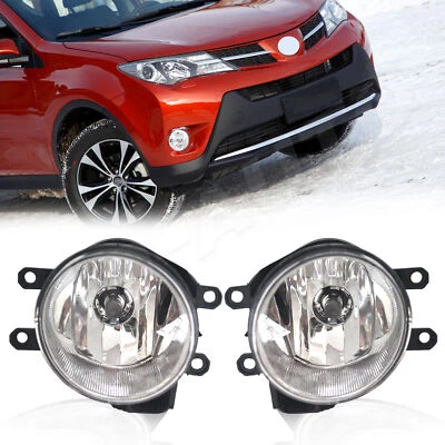 Conjunto de pares de luces antiniebla delanteras para Toyota 4Runner 2016-2019 RAV4 2014-2018 Foto 1 de 4