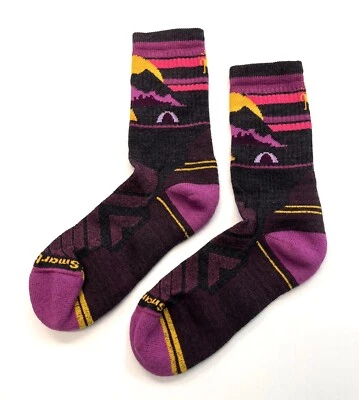 Calcetines SMARTWOOL para mujer senderismo montaña luna carbón Foto 1 de 3