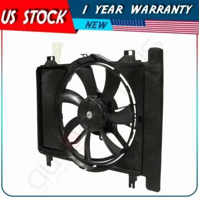 Radiator Fan Assembly For 2007 2008 2009 2010 2011 2012 2014-2018 Toyota Yaris - Image 1 of 4