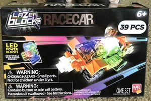 Lazer Blocks Race Car LED Power Blocks Building Set 39 Pieces Brand New Age 6+ - Picture 1 of 3
