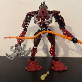 Vintage Lego Bionicle Barraki Kalmah 8917 Figure Complete