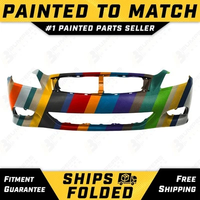 New Painted to Match - Front Bumper Cover For 2008-2015 Infiniti G37 Q60 Coupe - Imagem 1 de 4