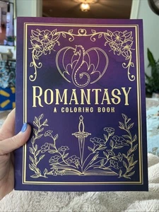 Romantasy: A Coloring Book (Dover Adult Coloring Books) NEW - Picture 1 of 12