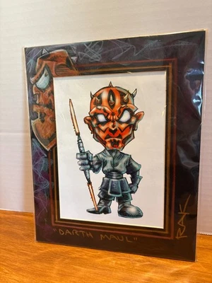 Star Wars “Darth Maul” impresión por RAK 10” x 8” Foto 1 de 4