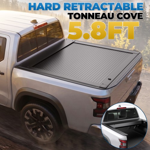 5.8FT Retractable Hard Tonneau Cover For 2019-2026 Ram 1500 New Body ...