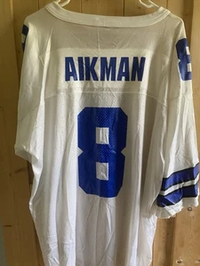 Vtg Dallas Cowboys Starter Line Authentic Jersey Men's 52-XL NFL Troy Aikman - Picture 1 of 21