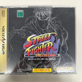 Sega Saturn Software Model Number Street Fighter Collection Capcom FJW09