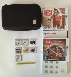 Nintendo 3DS Spiele Konvolut 7 Zelda Soccer Sports Fluch Karibik Lego und Hülle - Bild 1 von 20