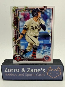 Brooks Lee 2025 Topps Holiday Cookie Back SP Variation RC #H13 - Imagen 1 de 2