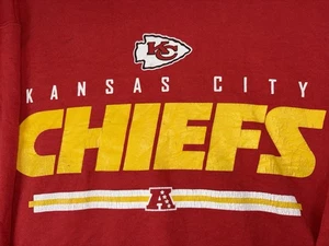 Kansas City Chiefs Sweatshirt Red NFL Team Belichick Sleeve Special Size XL - Picture 1 of 15