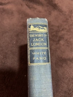 White Fang The Works Of Jack London The Review Of Reviews Co. New York Mar 1914 Foto 1 de 4