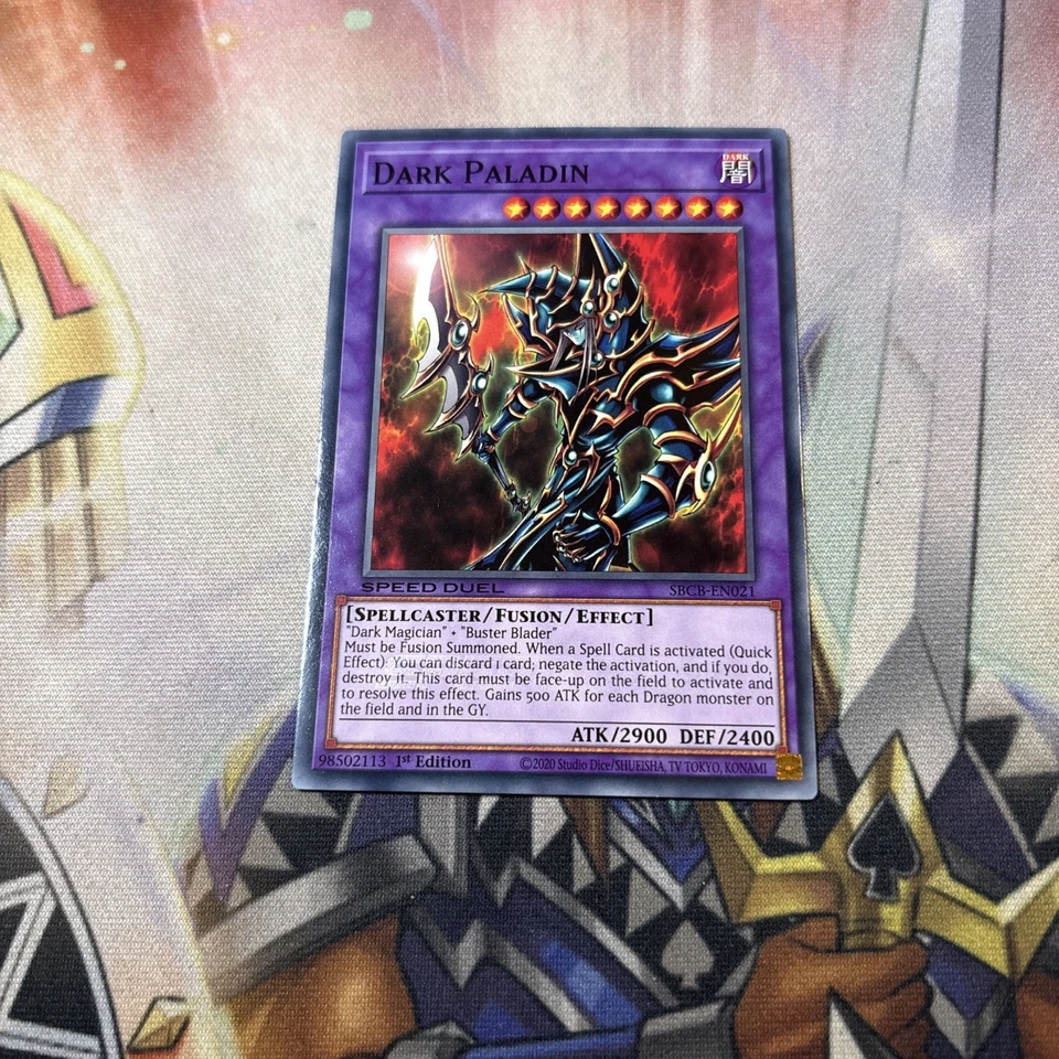 Dark Paladin SBCB-EN021 Common Speed Duel Yugioh - Image 1 of 1