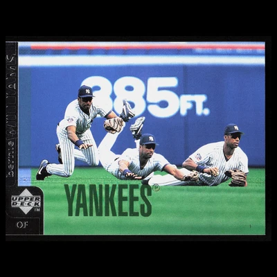 Bernie Williams #169 1998 Upper Deck New York Yankees Baseball Card MLB - Image 1 of 3