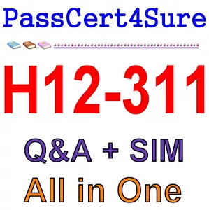 Huawei Certified ICT Associate-Wireless Local Area Net H12-311 Exam Q&A+SIM - Picture 1 of 1