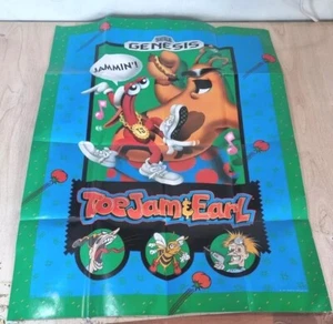 ToeJam & Earl Promotional Poster 55cm By 42cm,22 inch By 17 inch.Excellent - Picture 1 of 2