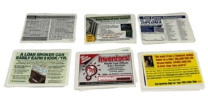 General Business Reply Mail Postcards Bulk Lot 3+ Ounces Junk Journal Free Ship - Picture 1 of 4