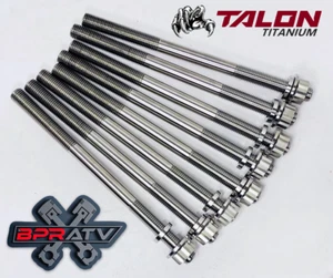 Commander Maverick 1000 Ti Head Studs Titanium Cylinder Stud Bolt Upgrade Kit - Picture 1 of 24