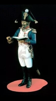 Verlinden 1116  Napoleonic French Line Officer Figure 120mm 1/15  1/16 scale - Image 1 of 2