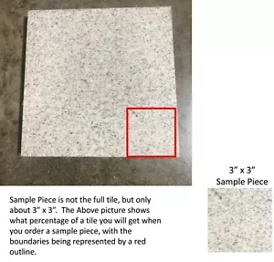Tile Viscount White Kitchen Natural Stone About 3x3 SAMPLE PIECE TS-16 - Picture 1 of 6