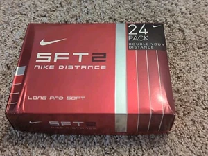 Nike Distance Sft 2 Long And Soft Golf Balls 12 Balls New - Picture 1 of 3