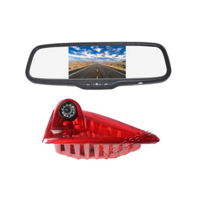 Rear View Reverse Backup Camera & Mirror Monitor for Nissan NV400 (2010-2017) - Image 1 of 4